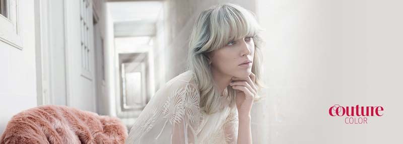 Frisur und Haarfarbe von Wella